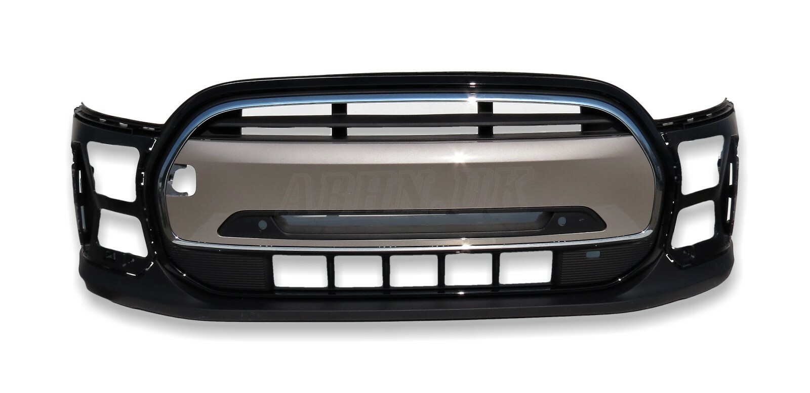 Mini One Cooper Classic F56 LCI2 Front Bumper Bare Rooftop Grey 4 PCD Hole Chrme - Image 2