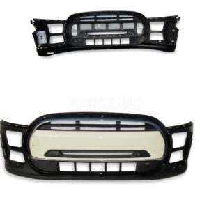 Mini Cooper One Classic F56 LCI2 Front Bumper Bare Pepper White 4 PCD Hole Blk