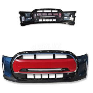 Mini One Cooper Classic F56 LCI2 Front Bumper Bare Repaint Mixed Blue Red 4 PCD