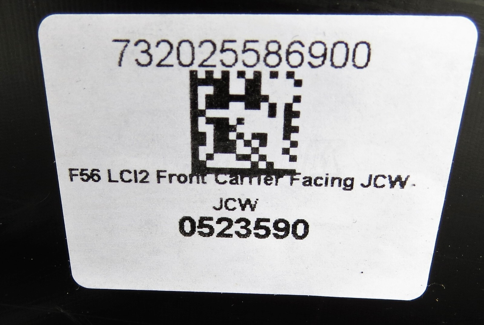 Mini Hatch John Cooper Works JCW LCi2 F56 Genuine Front Bare Bumper Frame Only* - Image 10