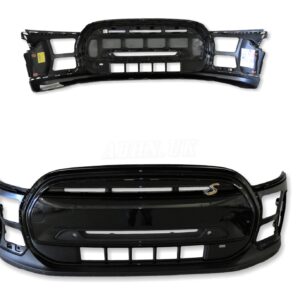 Mini One Cooper Classic F56 LCI2 Front Bumper Bare Black Sapphire 4 PCD Hole