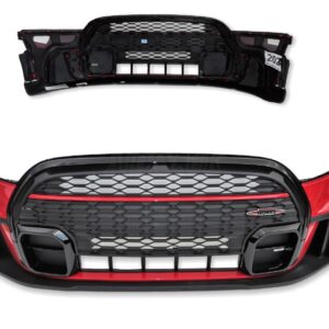 Mini Mini JCW F56 F57 LCI Short Pack Complete Front Bumper Chili Red No PDC