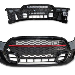 Mini Mini JCW F56 F57 LCi2 Complete Front Bumper Prime - Silver White 4 PDC