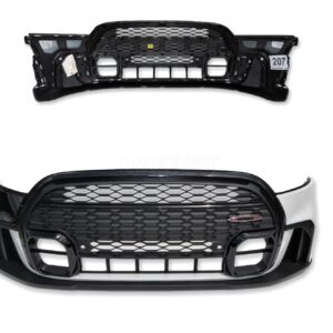 Mini Mini JCW F56 F57 LCi2 Complete Front Bumper Midnight Nanuq White 4 PDC