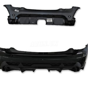 Mini Cooper JCW F56 LCi2 Rear Complete Bumper Rebel Green 4 PDC Hole Tow Eye