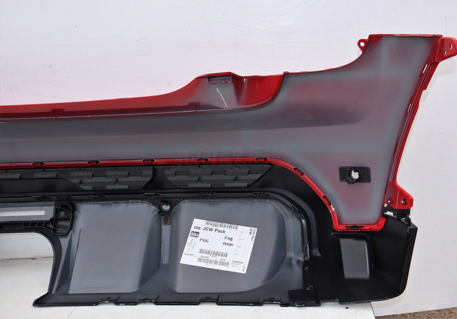 Mini JCW John Cooper Works F56 LCi2 (2021-2023) Rear Bumper in Chili Red - Image 7