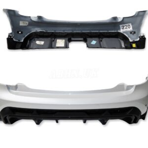 Mini Mini John Cooper Works F56 F57 LCi2 Complete Rear Bumper Nanuq White 4 PDC*