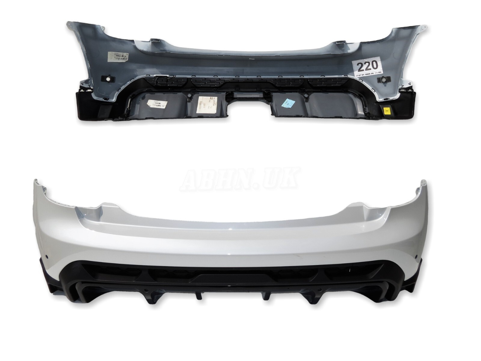 Mini Mini John Cooper Works F56 F57 LCi2 Complete Rear Bumper Nanuq White 4 PDC*