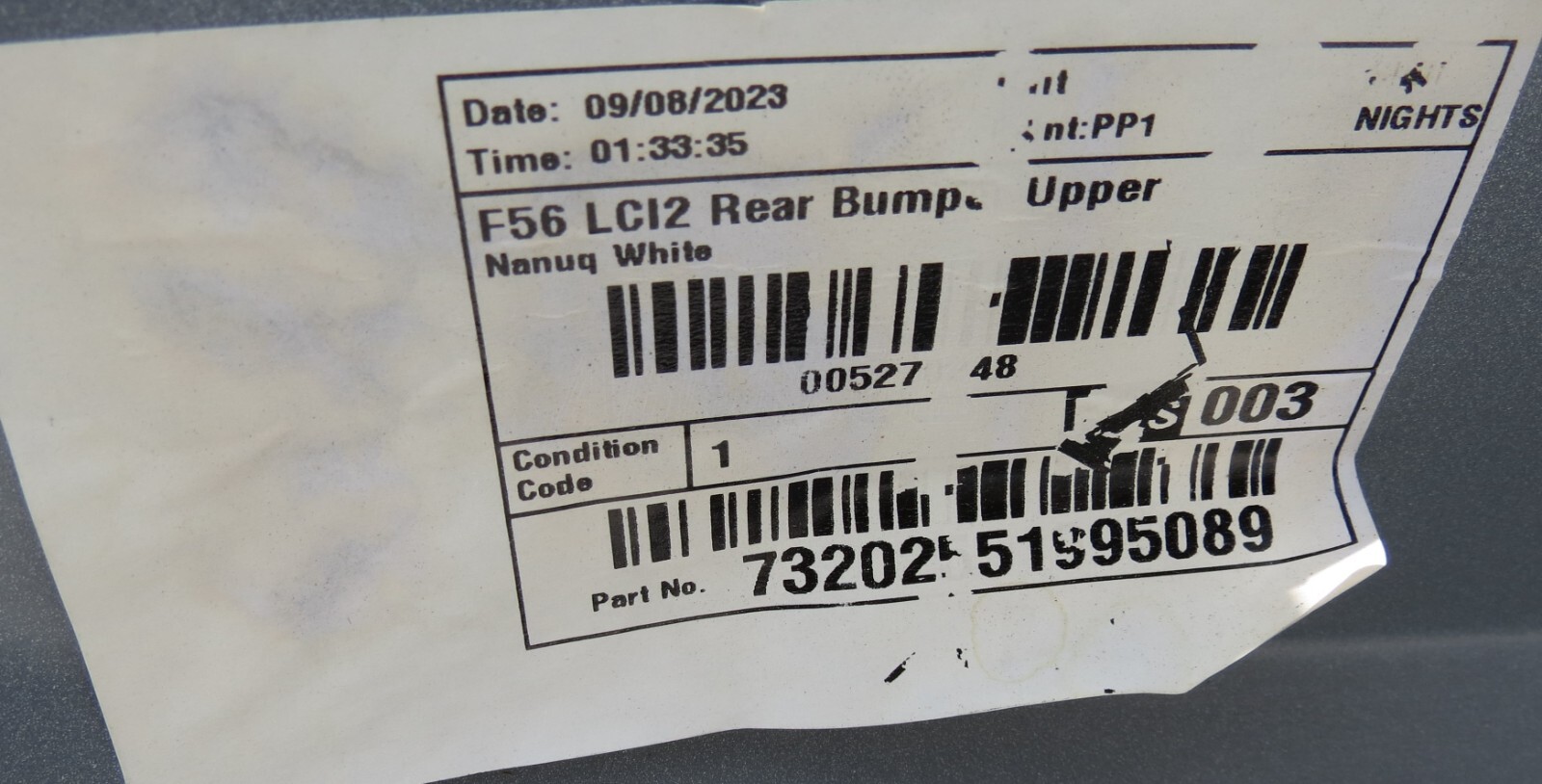 Mini Mini John Cooper Works F56 F57 LCi2 Complete Rear Bumper Nanuq White 4 PDC* - Image 13