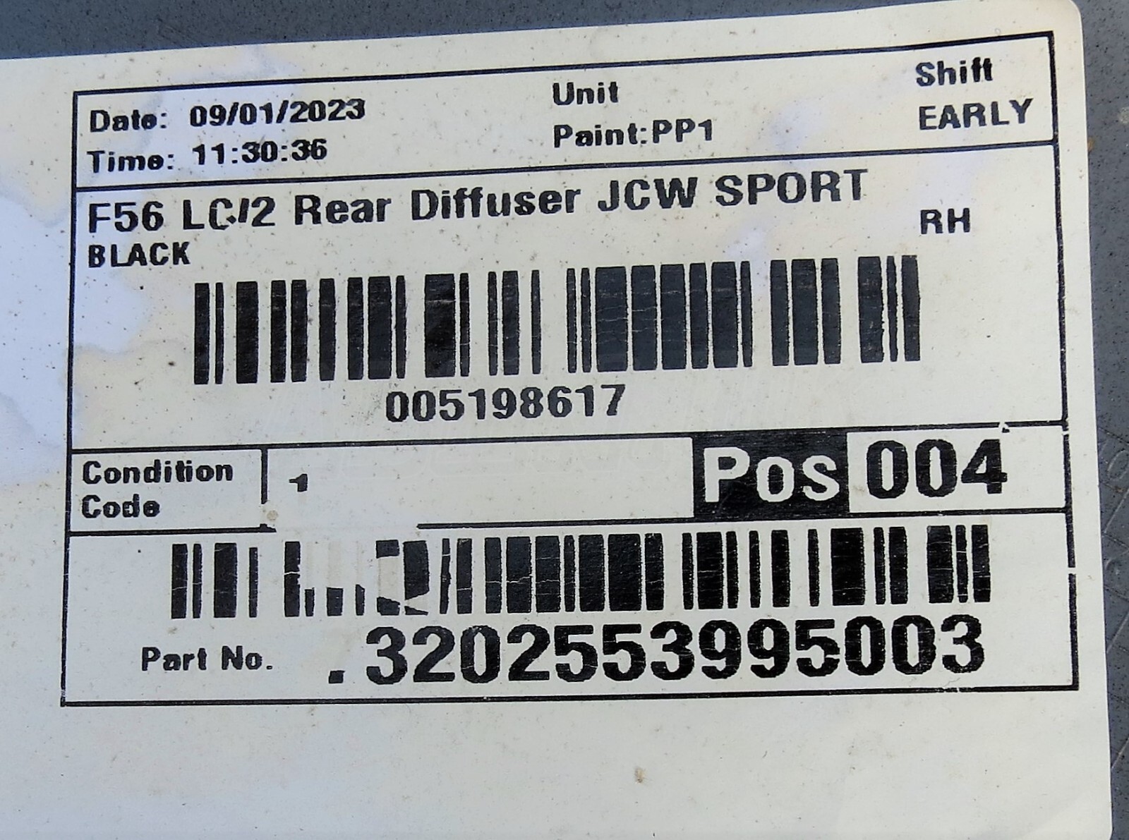 Mini Mini JCW Cooper S F56 F57 LCi2 Complete Rear Bumper Rebel Green 4 PDC - Image 18