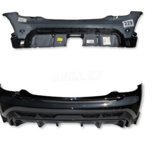 Mini Mini JCW Cooper S F56 F57 LCi2 Complete Rear Bumper Midnight Black 2 4 PDC