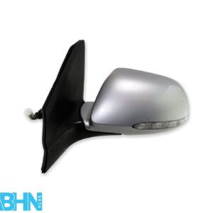 Honda Civic MK7 (03-06) 5-Door Left Side Electric Door Mirror Silver + Indicator
