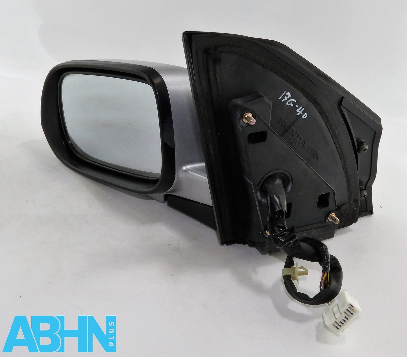 Honda Civic MK7 (03-06) 5-Door Left Side Electric Door Mirror Silver + Indicator - Image 2