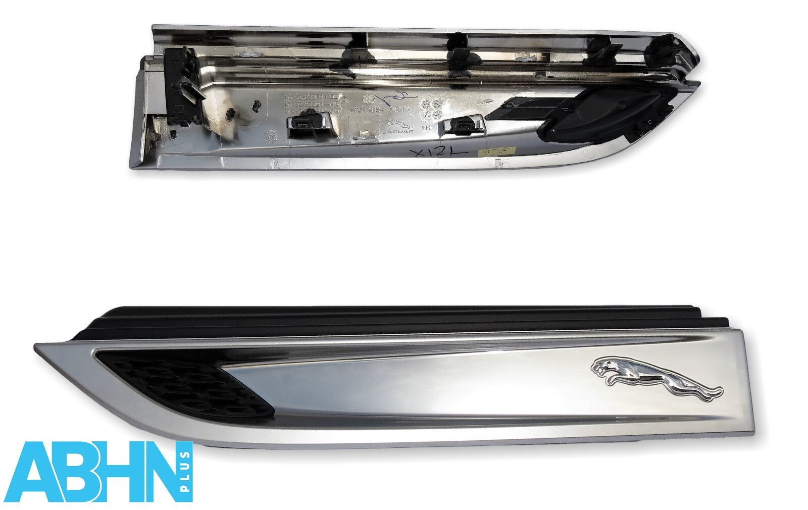 MX53-280B11-AD Jaguar F-Type X152 Genuine Left Side Wing Fender Vent Grill Chrom