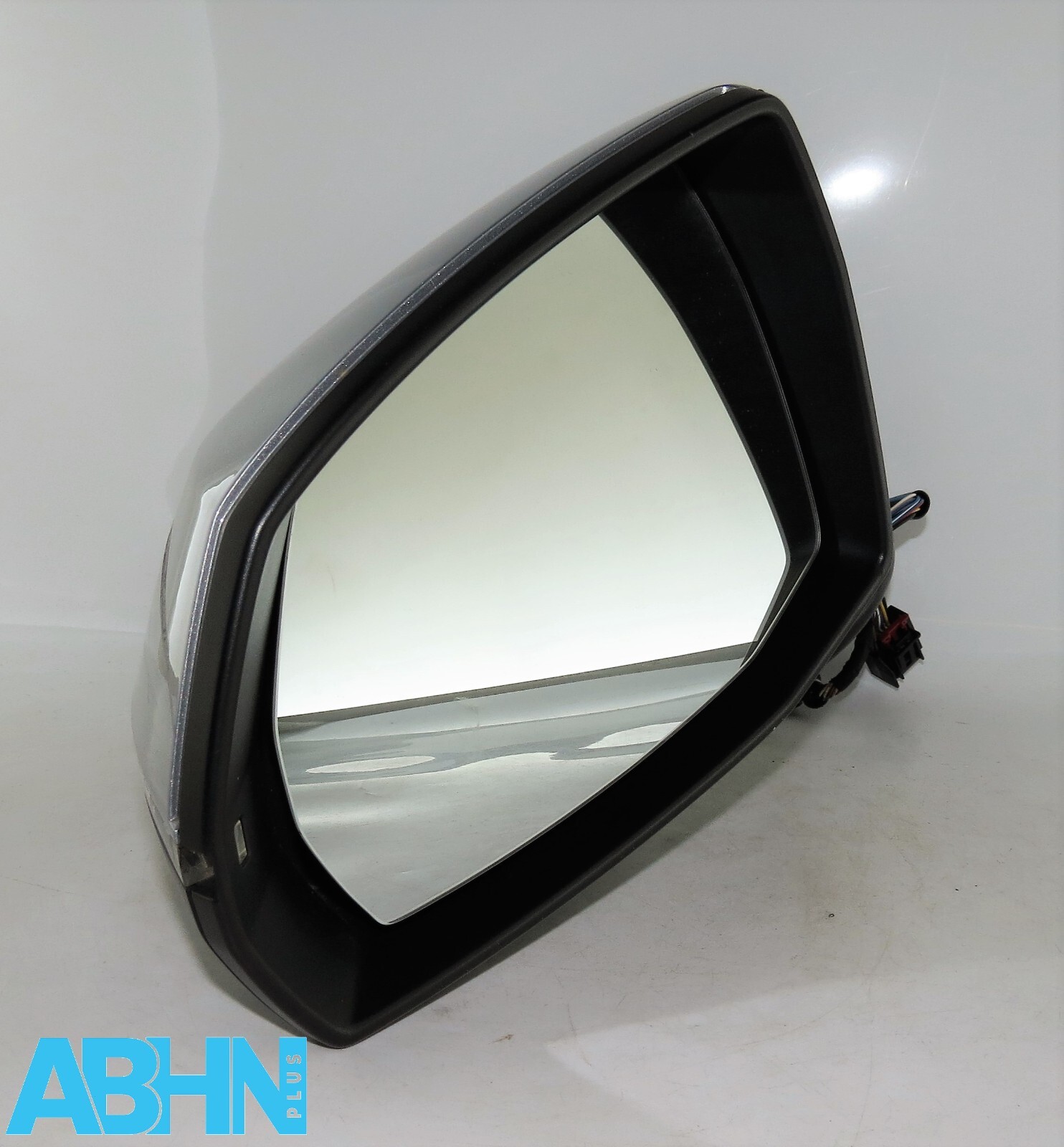 Audi Q7 4M (2015-19) Left Side RHD Door Wing Mirror Power Fold Met Silver - Image 4