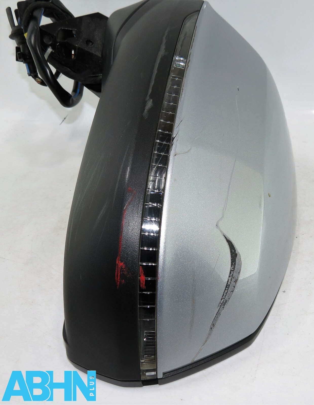 Audi Q7 4M (2015-19) Left Side RHD Door Wing Mirror Power Fold Met Silver - Image 6