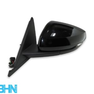 Audi A1 GBA (2018-2024) Left Side Power Folding Wing Mirror Met Black 8-Wires
