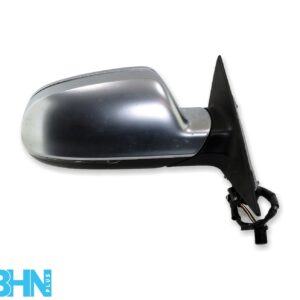 Audi A4 B8 (2008-15) Right Side RHD Electric Door Wing Mirror Manual Fold Chrome