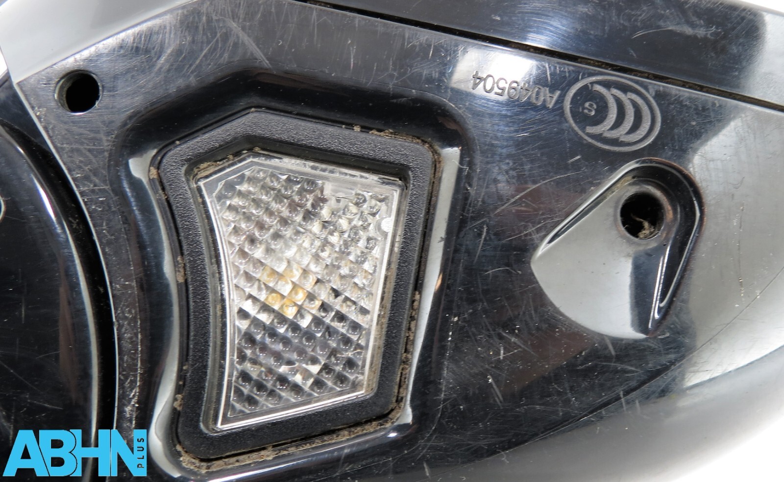 Jaguar XJ X351 Right Side Electric Door Wing Power Fold Dim BSM Mirror Met Blue - Image 9