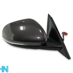 Jaguar XF X260 Right Side Electric Door Wing Mirror Power Fold Dimming Met Grey