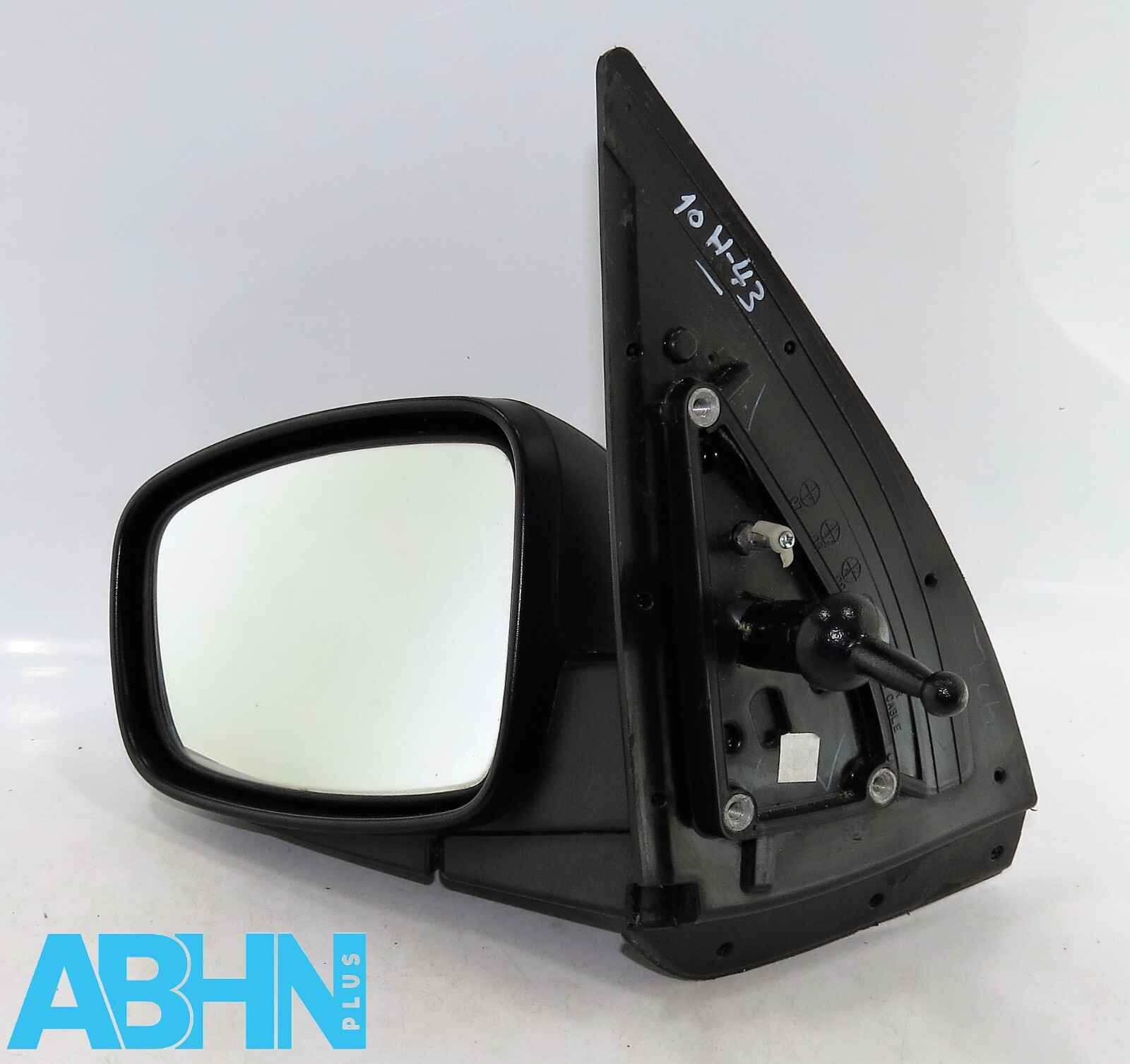 Hyundai i10 PA MK1 (2007-2013) Left Side Manual Adjustable Door Mirror Grained - Image 2