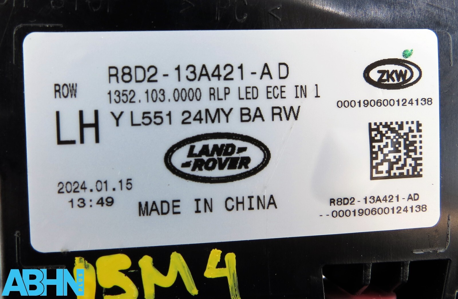 R8D213A421AD Range Rover Evoque L551 24 Genuine Rear Left Tailgate Light BA RW 5 - Image 9