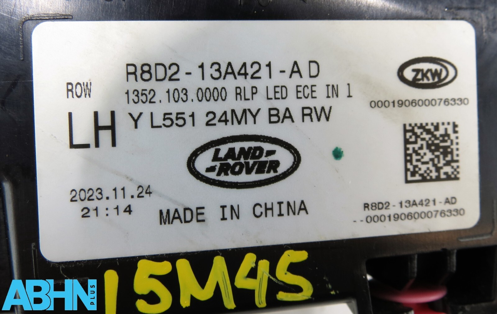 R8D213A421AD Range Rover Evoque L551 24 Genuine Rear Left Tailgate Light BA RW 6 - Image 10