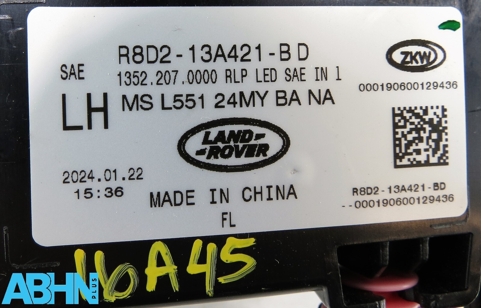 R8D213A421BD Range Rover Evoque L551 24 Genuine Rear Left Tailgate Light BA NA 5 - Image 10