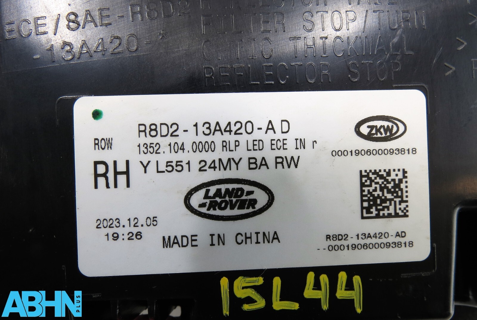 R8D2-13A420-AD Range Rover Evoque L551 Genuine Rear Right Tailgate Light BA RW 4 - Image 9
