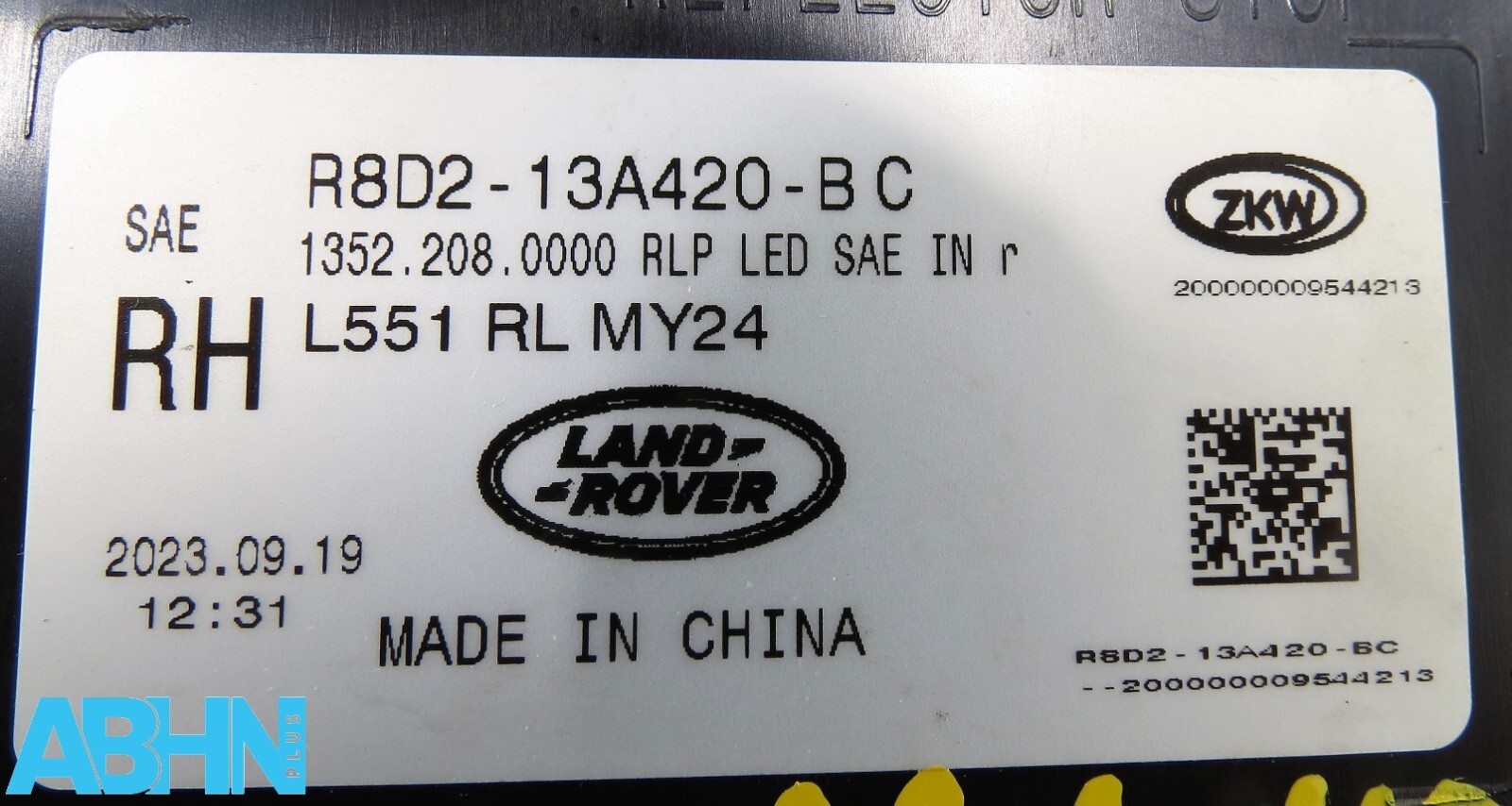 R8D2-13A420-BC Range Rover Evoque L551 Right Side Inner Tailgate Light LED ECE 2 - Image 10