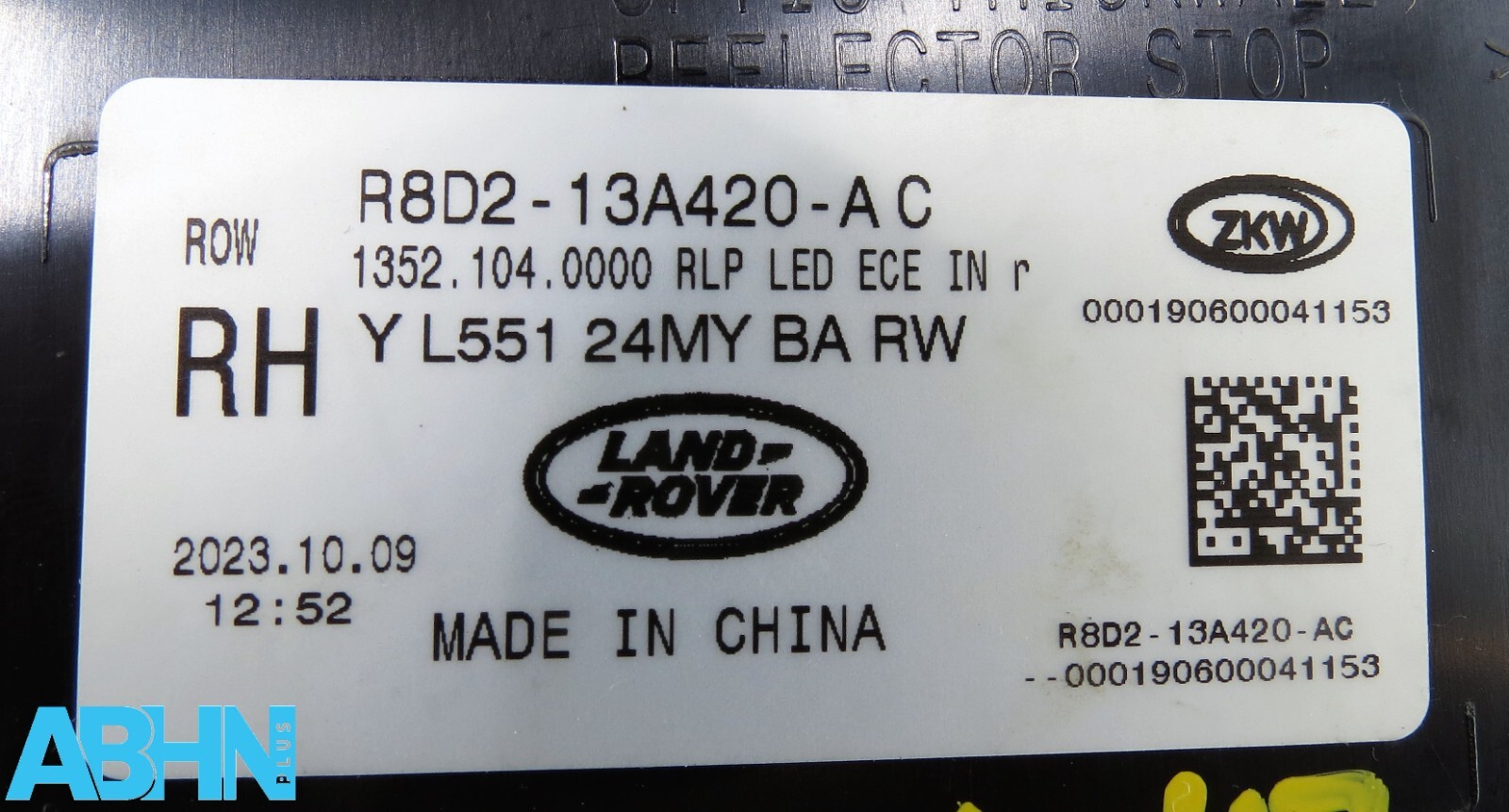 R8D2-13A420-AC Range Rover Evoque L551 Right Side Inner Tailgate Light LED ECE 7 - Image 10