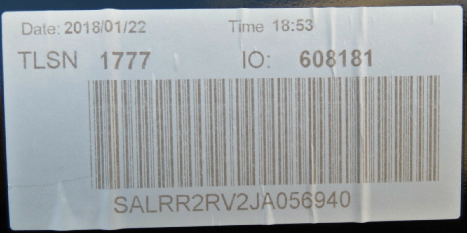 Land Rover Discovery 5 L462 Genuine Right RH Side Bare Door Panel Narvik Black - Image 10