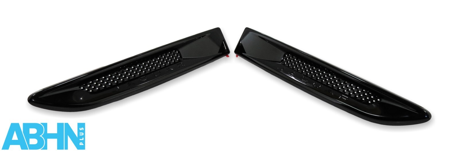 Jaguar XF X260 Genuine New Pair Left + Right Side Wing Fender Vent Trim Black