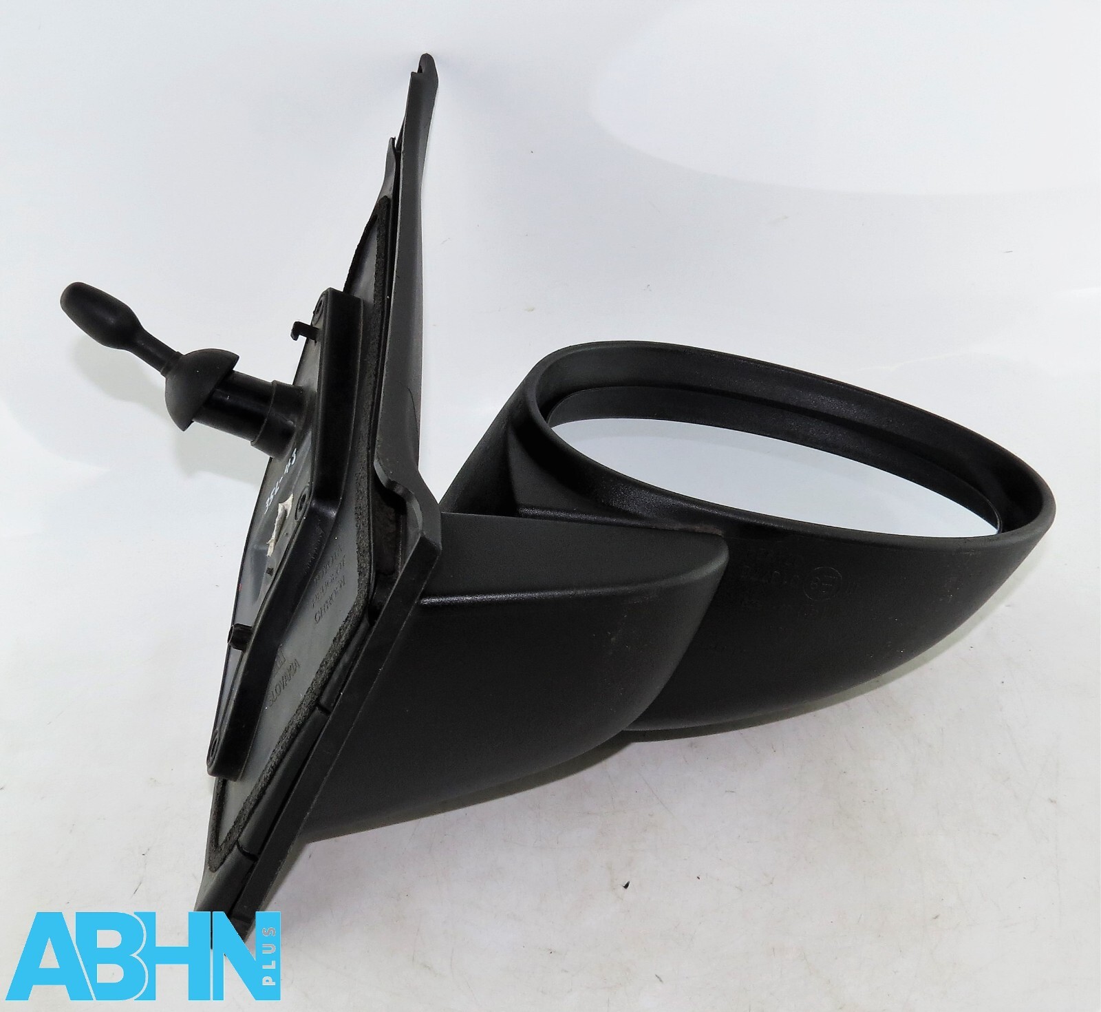 Toyota Aygo Citroen C1 107 Mk1 (05-14) Right Side Manual Wing Mirror Matte Black - Image 8