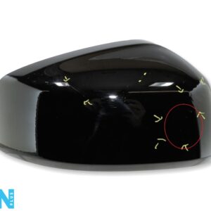 2K7857528A VW Caddy V MK5 2021-24 Genuine Right Side Wing Mirror Cover Black 13