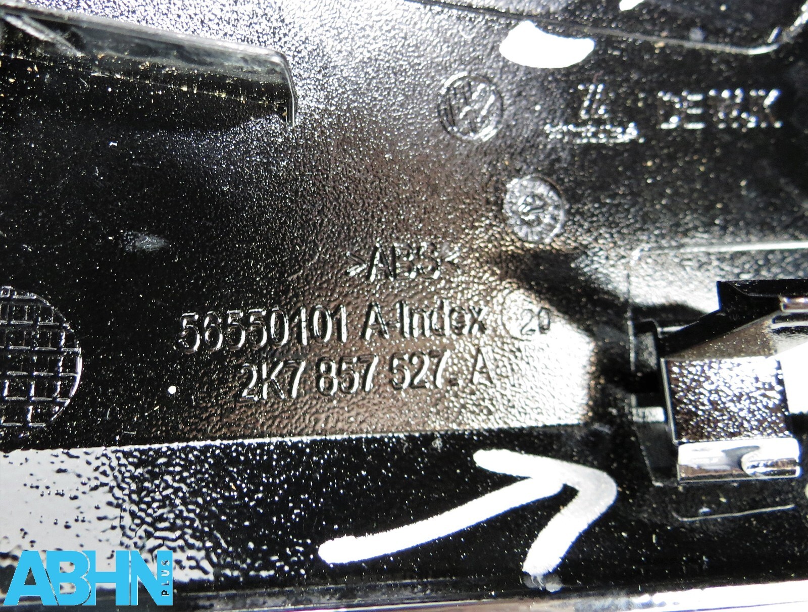 2K7857527A VW Caddy V MK5 2021-2024 Genuine Left Side Wing Mirror Cover Black 11 - Image 8