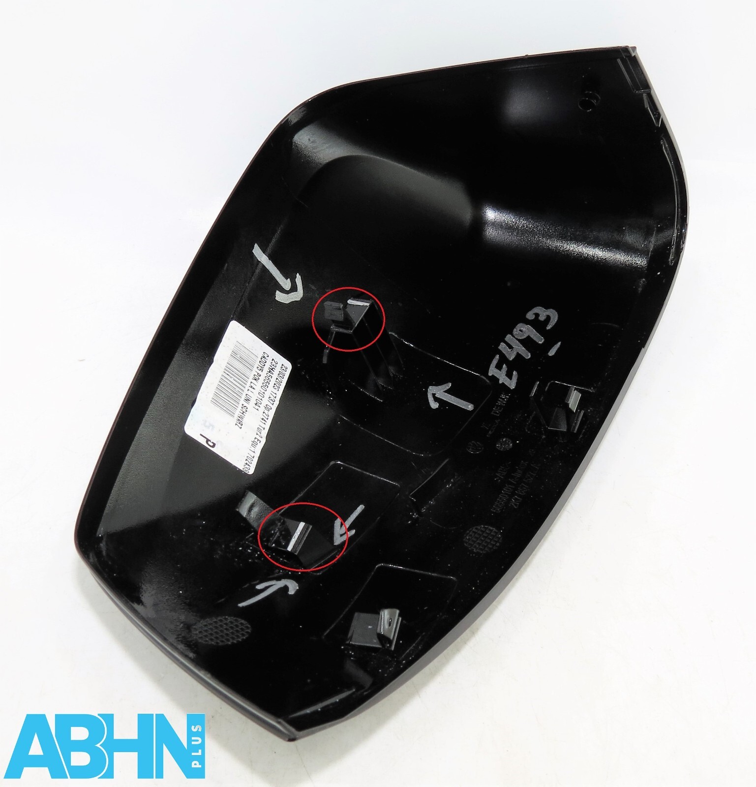 2K7857527A VW Caddy V MK5 2021-2024 Genuine Left Side Wing Mirror Cover Black 13 - Image 4