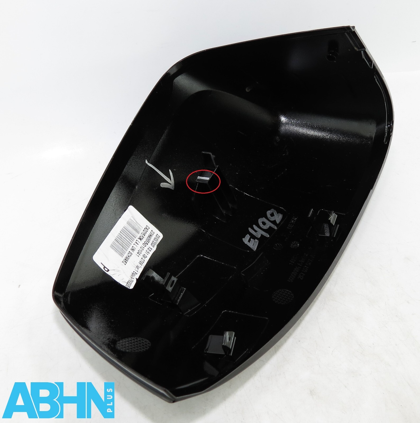 2K7857527A VW Caddy V MK5 2021-2024 Genuine Left Side Wing Mirror Cover Black 18 - Image 4