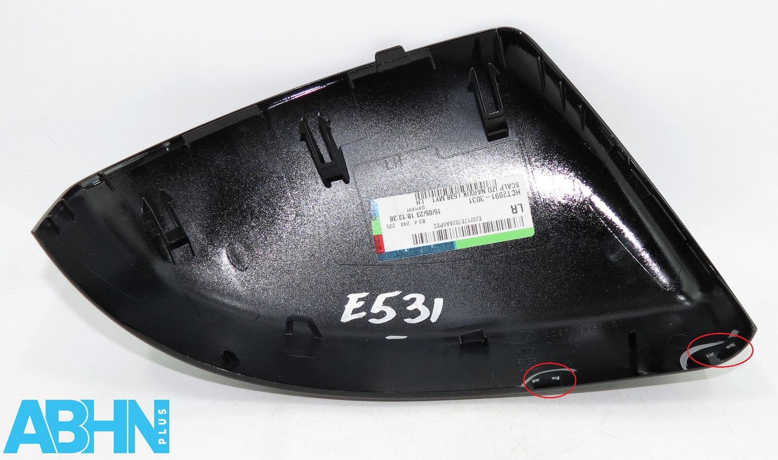 LR Evoque L551 Velar L560 L550 X761 Left Wing Mirror Cap Cover Narvik Black PEC1 - Image 2