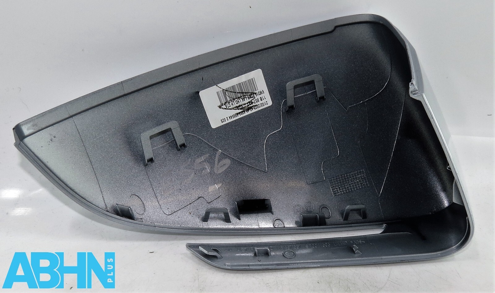 11B.857.537 VW ID.4 ID.5 Genuine Left Side Wing Mirror Cover Silver Met C7A - Image 2