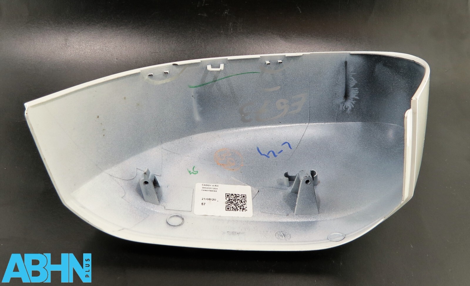 2K5857528B VW Caddy MK4 Genuine Right RH Side Wing Mirror Cover Candy White B9A3 - Image 5