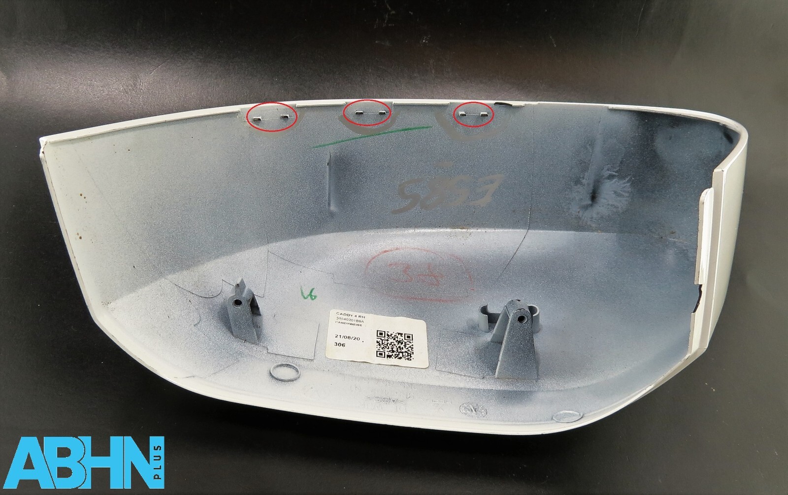 2K5857528B VW Caddy 4 Genuine Right RH Side Wing Mirror Cover Candy White B9A 5 - Image 7