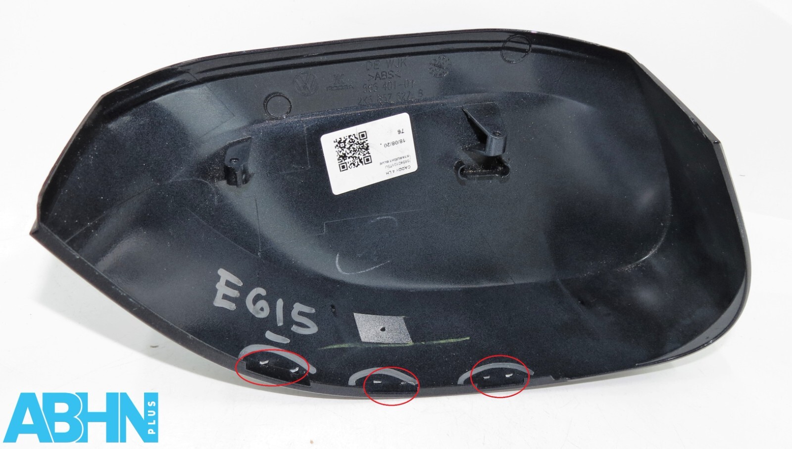 2K5857527B VW Caddy M4 Genuine Left Side Wing Mirror Cover Starlight Blue T5U - Image 2