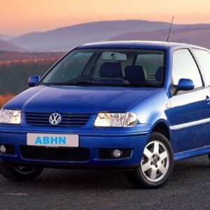 VW Polo 6N2 (1999-2001) Right Side Electric Heated Wing (Long) Mirror Solid Blue