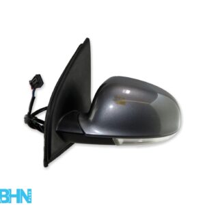 VW Golf MK5 (05-09) Left Side Electric Heated Door Mirror 1K2857501 United Grey