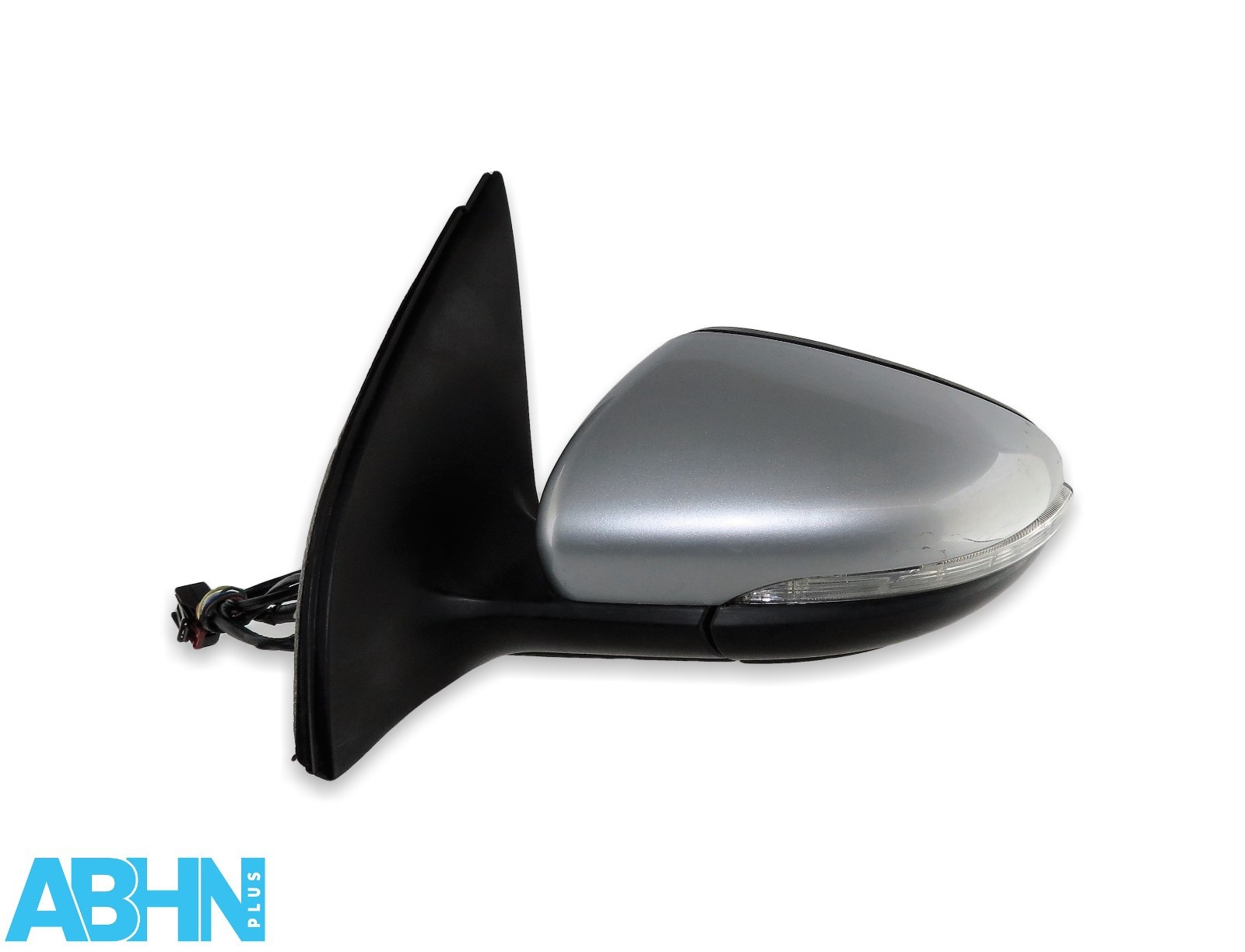 VW Golf 6 MK6 (2009-2013) Left Side Electric Door Mirror 5K0857501CF Met Silver