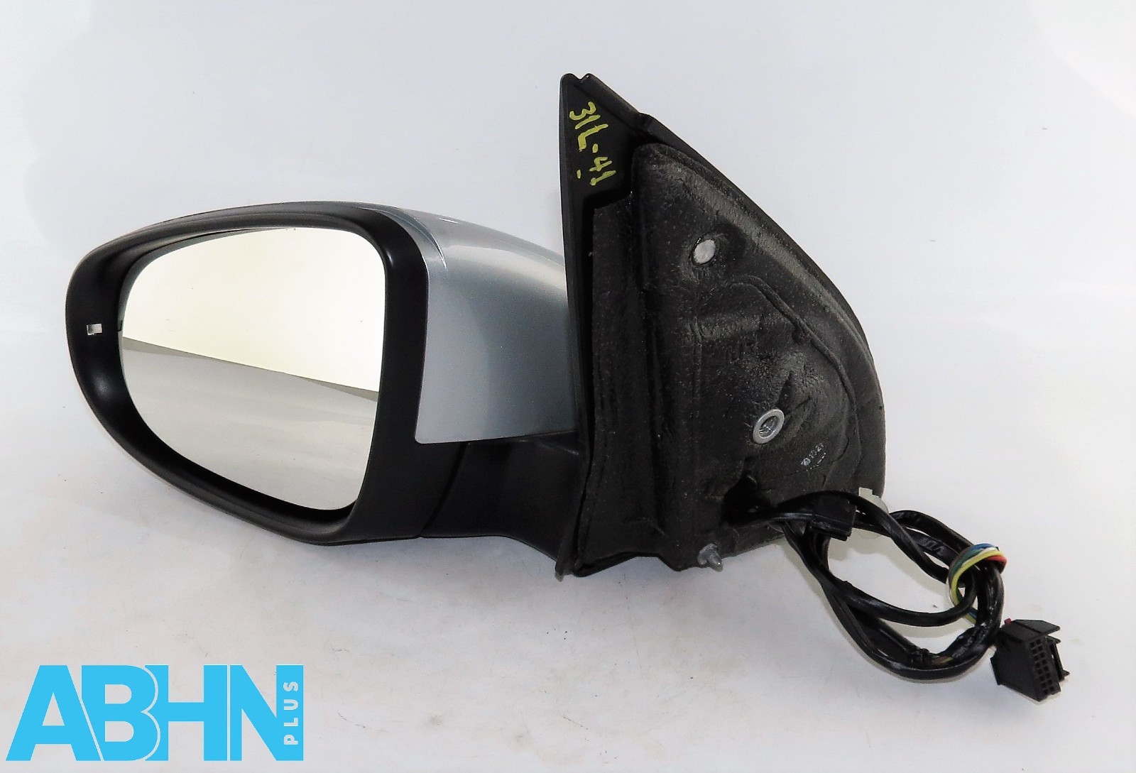 VW Golf 6 MK6 (2009-2013) Left Side Electric Door Mirror 5K0857501CF Met Silver - Image 2