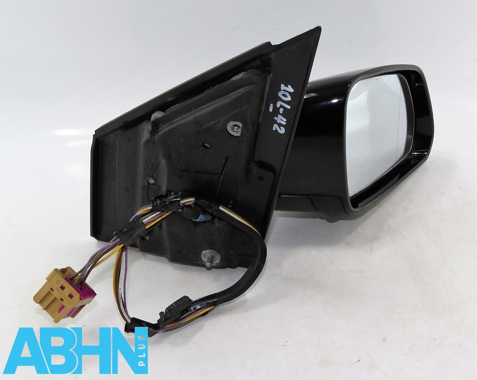 VW Polo 9N Facelift (05-09) Right Side Electric Door Mirror 6Q2857502T Met Black - Image 2