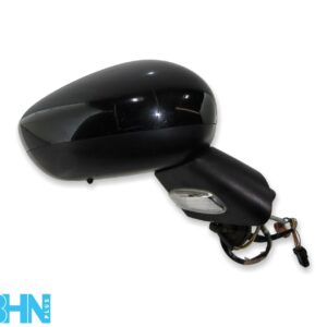 Citroen C3 Mk2 A51 /09-16 Right Side Electric Wing Mirror Metallic Black 7-Wires