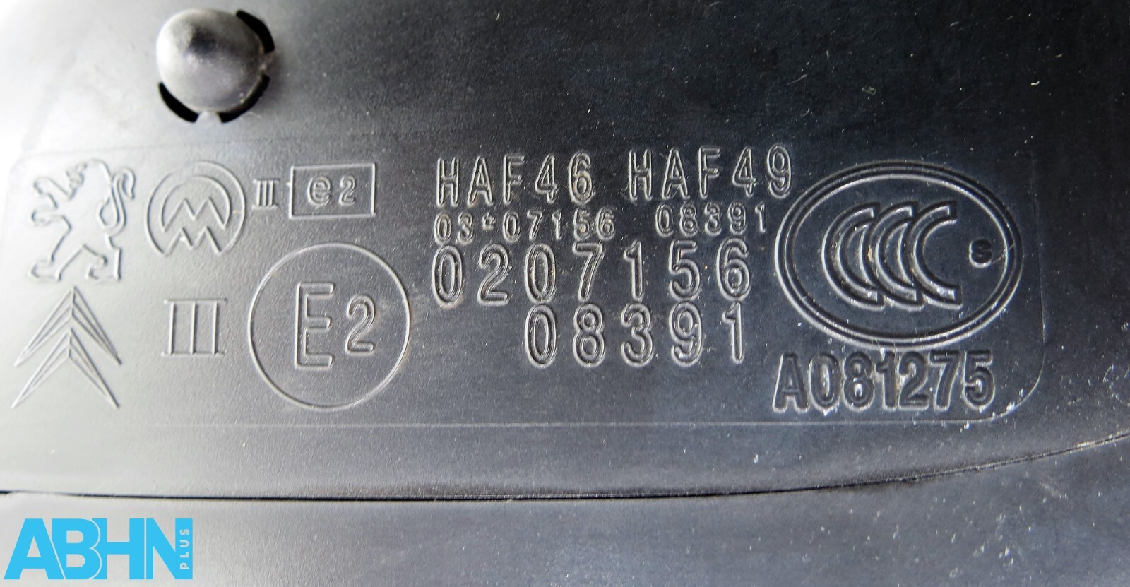 Citroen C3 Mk2 A51 /09-16 Right Side Electric Wing Mirror Metallic Black 7-Wires - Image 9